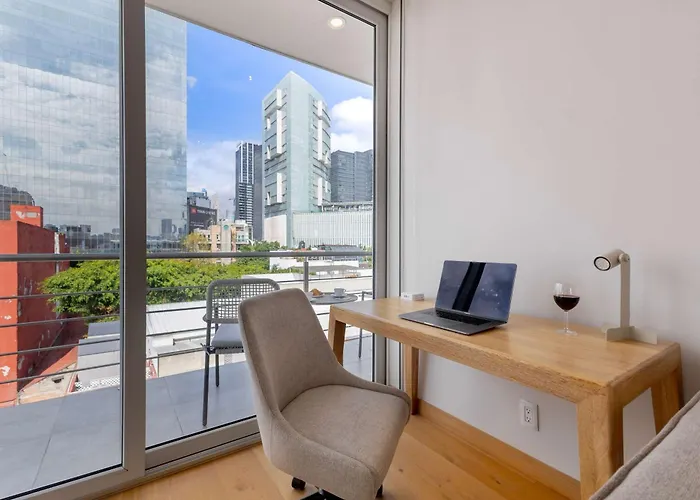 306 1br Capitalia Modern With Rooftop Jacuzzi Gym