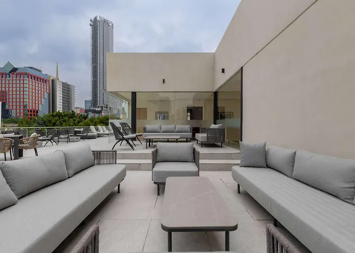 Apartamento 306 1br Capitalia Modern With Rooftop Jacuzzi Gym *